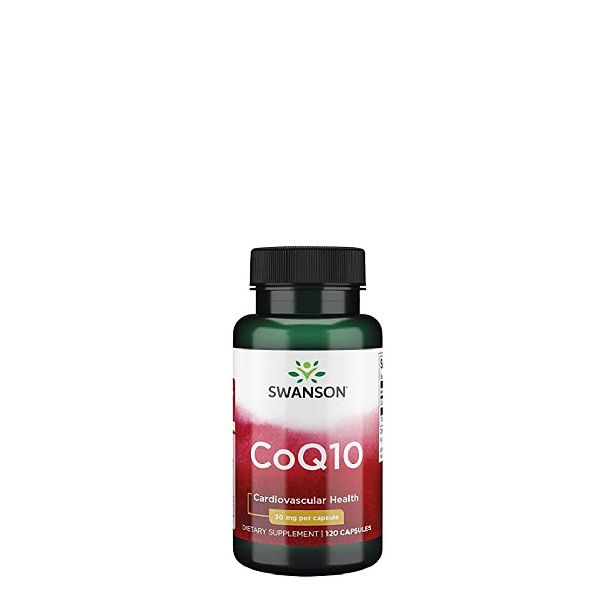 Q10 koenzim 30 mg, Swanson CoQ10, 120 kapszula - EXP.2026.07.
