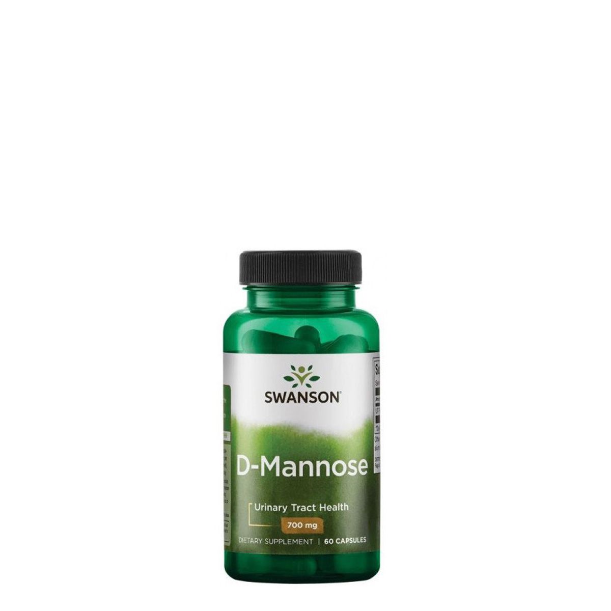 D-mannóz 700 mg, Swanson D-Mannose, 60 kapszula - EXP.2026.06.