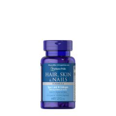 Haj, bőr és köröm szépségformula, Puritan's Pride Hair Skin & Nails, 60 kapszula