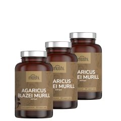 Mandulagomba kivonat, Mushi Agaricus Blazei Murill, 3 x 60 kapszula