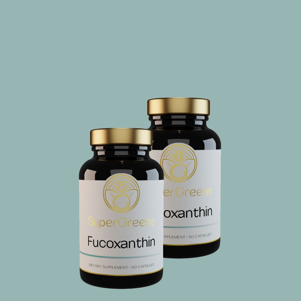 Anyagcsere fokozó, SuperGreens Fucoxanthin, 2 x 60 kapszula