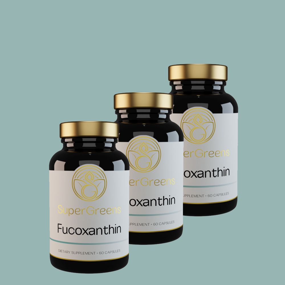 Anyagcsere fokozó, SuperGreens Fucoxanthin, 3 x 60 kapszula