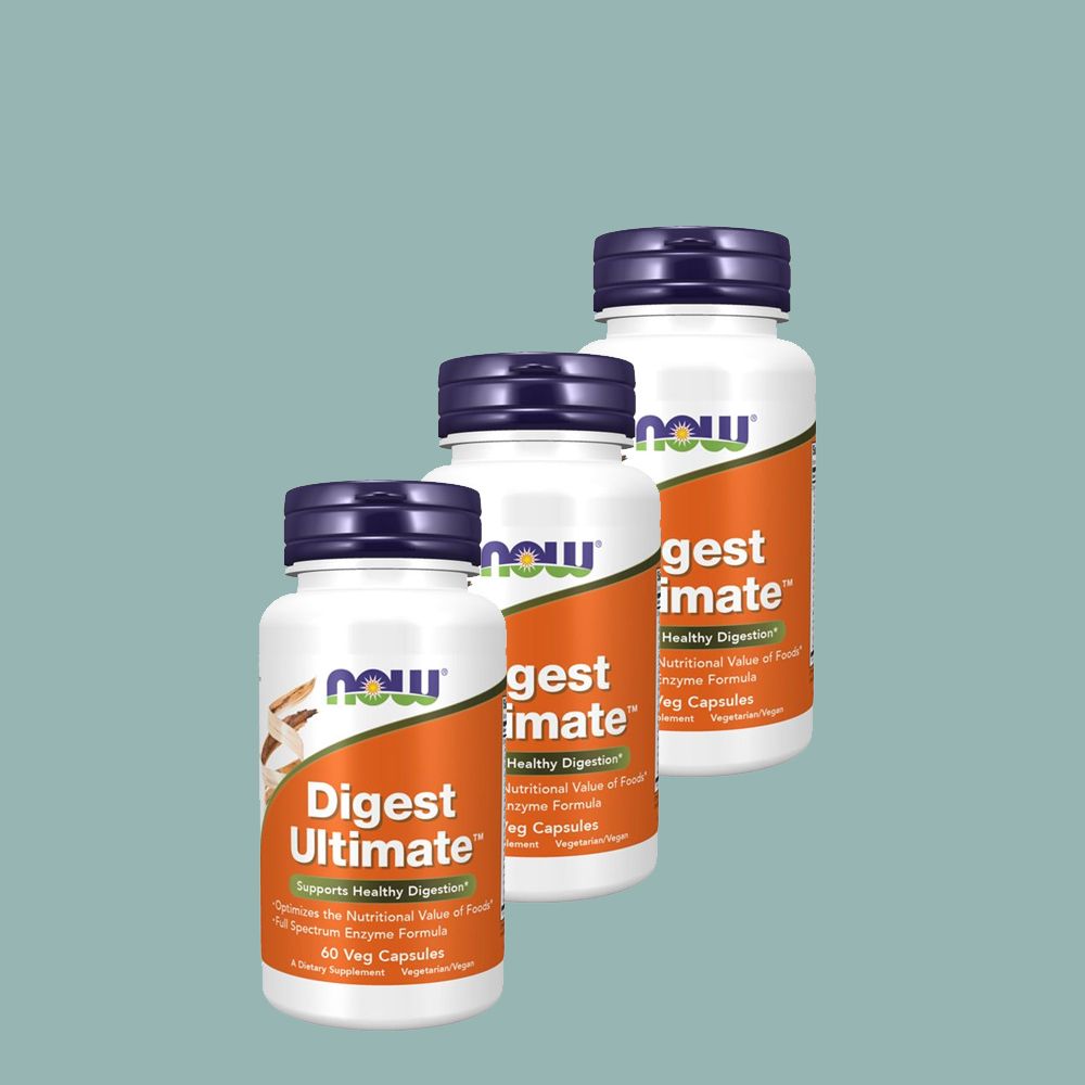 Teljes spektrumú enzim formula, Now Digest Ultimate, 3 x 60 kapszula
