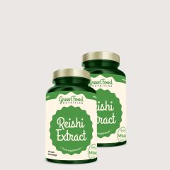 Reishi gyógygomba kivonat, GreenFood Reishi Extract, 2 x 90 kapszula
