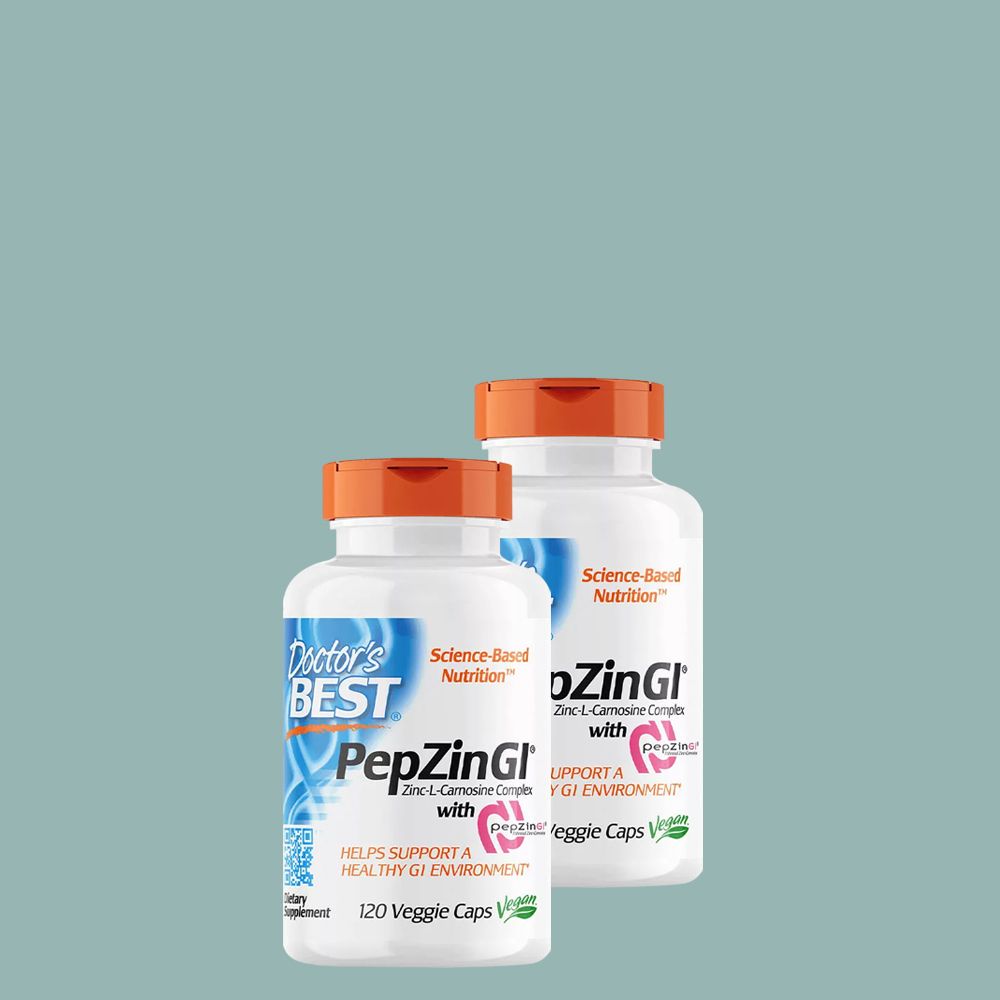PepZin GI Emésztés támogatás, Doctor's Best Pepzin GI, 2 x 120 kapszula
