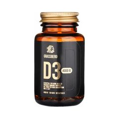 D3-vitamin 4000 IU, Grassberg Vitamin D3, 90 kapszula