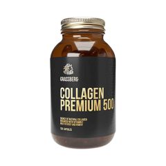 Kollagén kapszula 500 mg, Grassberg Collagen Premium, 120 kapszula