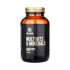 Multivitamin és ásványi anyag, Grassberg Multivits & Minerals, 90 kapszula