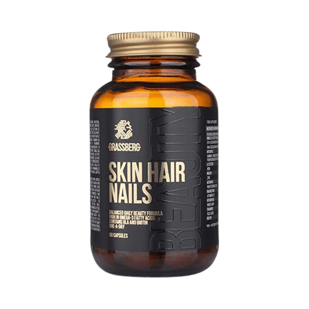Szépségvitamin hajra, bőrre és körömre, Grassberg Skin Hair Nails, 60 kapszula
