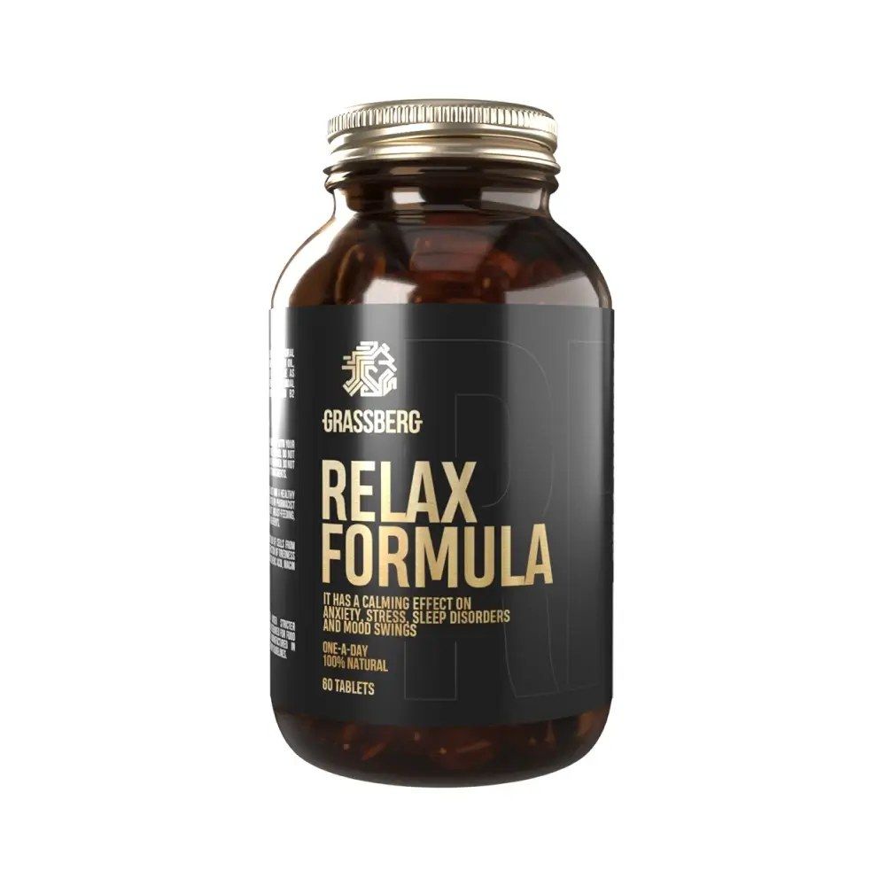 Relaxáló formula, Grassberg Relax Formula, 60 tabletta