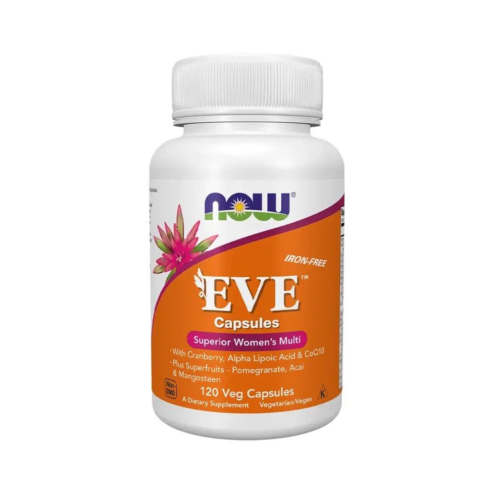 Női multivitamin, Now EVE Superior Women's Multi, 120 kapszula