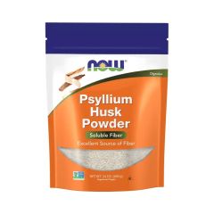 Útifű maghéj por, Now Psyllium Husk Powder, 680 g