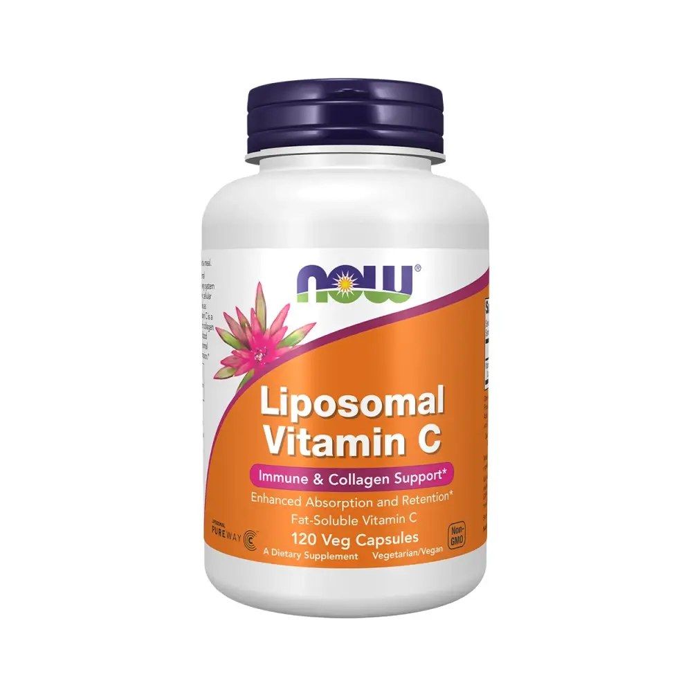 Liposzómás C-vitamin, Now Liposomal Vitamin C, 120 kapszula
