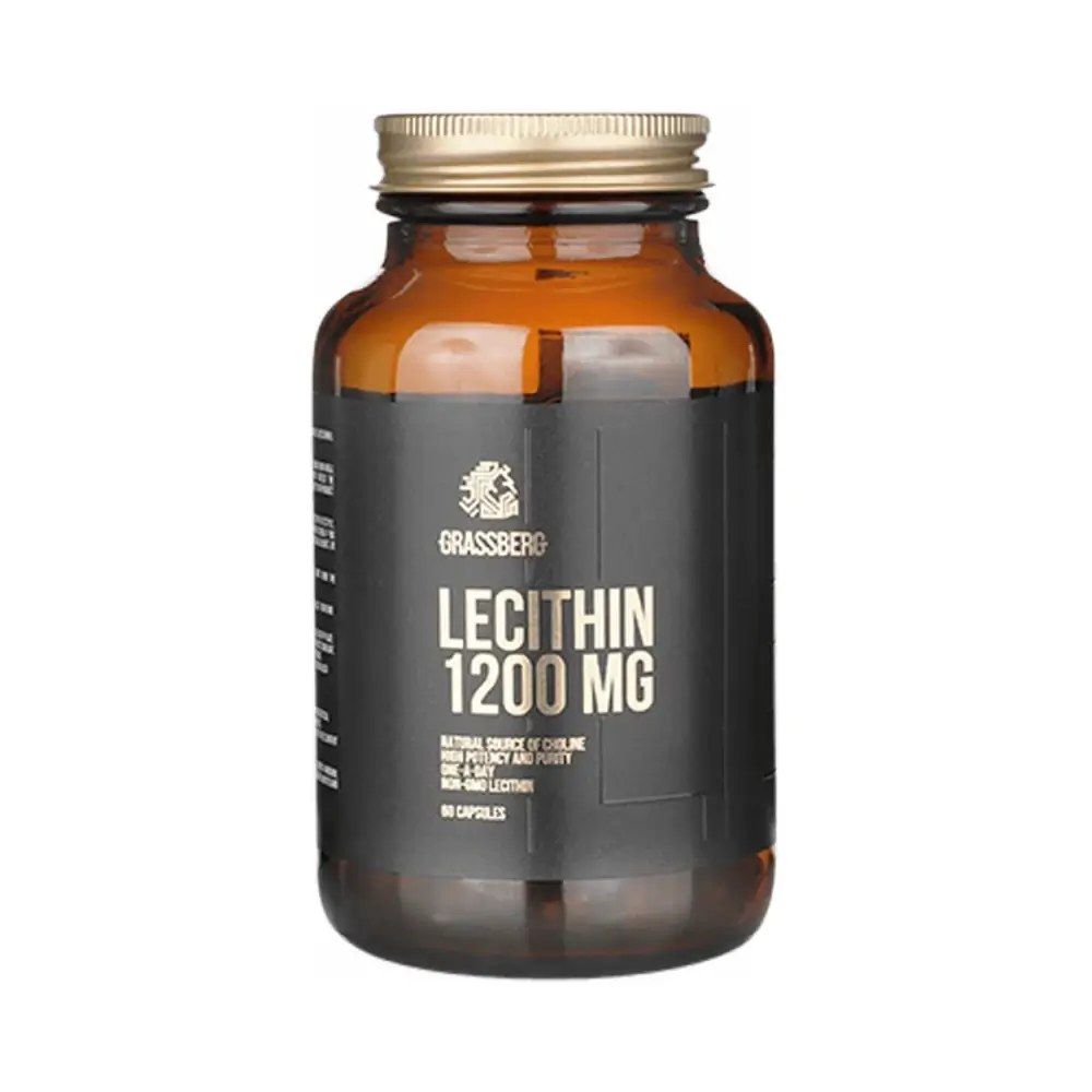 Lecitin 1200 mg, Grassberg Lecithin, 60 kapszula