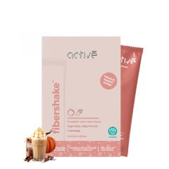 Rostshake sütőtökös fűszeres latte ízben, Activé FiberShake Pumpkin Spice Latte, 7 tasak