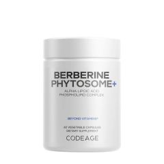 Berberin-fitószóma, Codeage Berberine Phytosome+, 60 kapszula