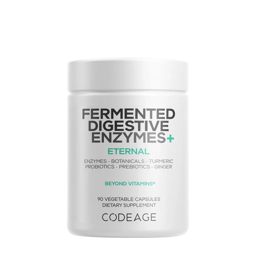 Fermentált emésztőenzim-komplex, Codeage Fermented Digestive Enzymes+, 90 kapszula