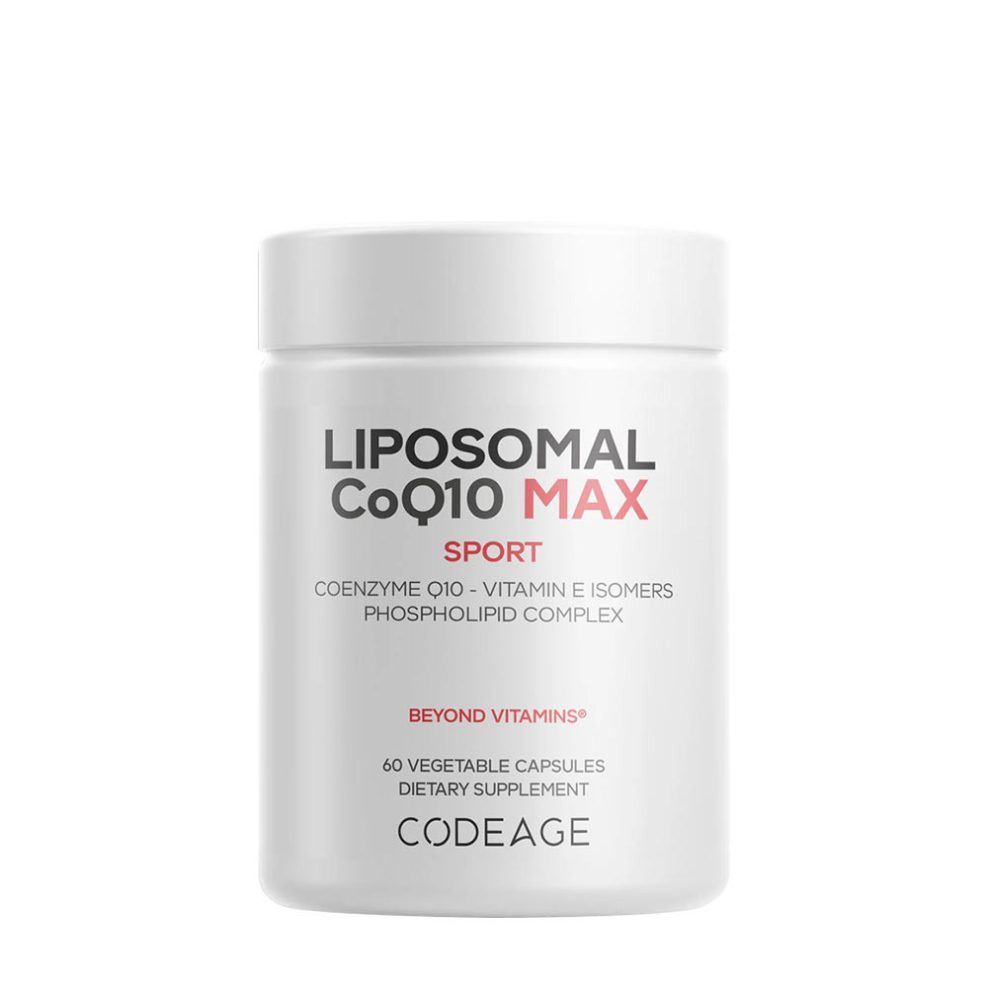 Liposzómás Q10 koenzim, Codeage Liposomal CoQ10 MAX, 60 kapszula