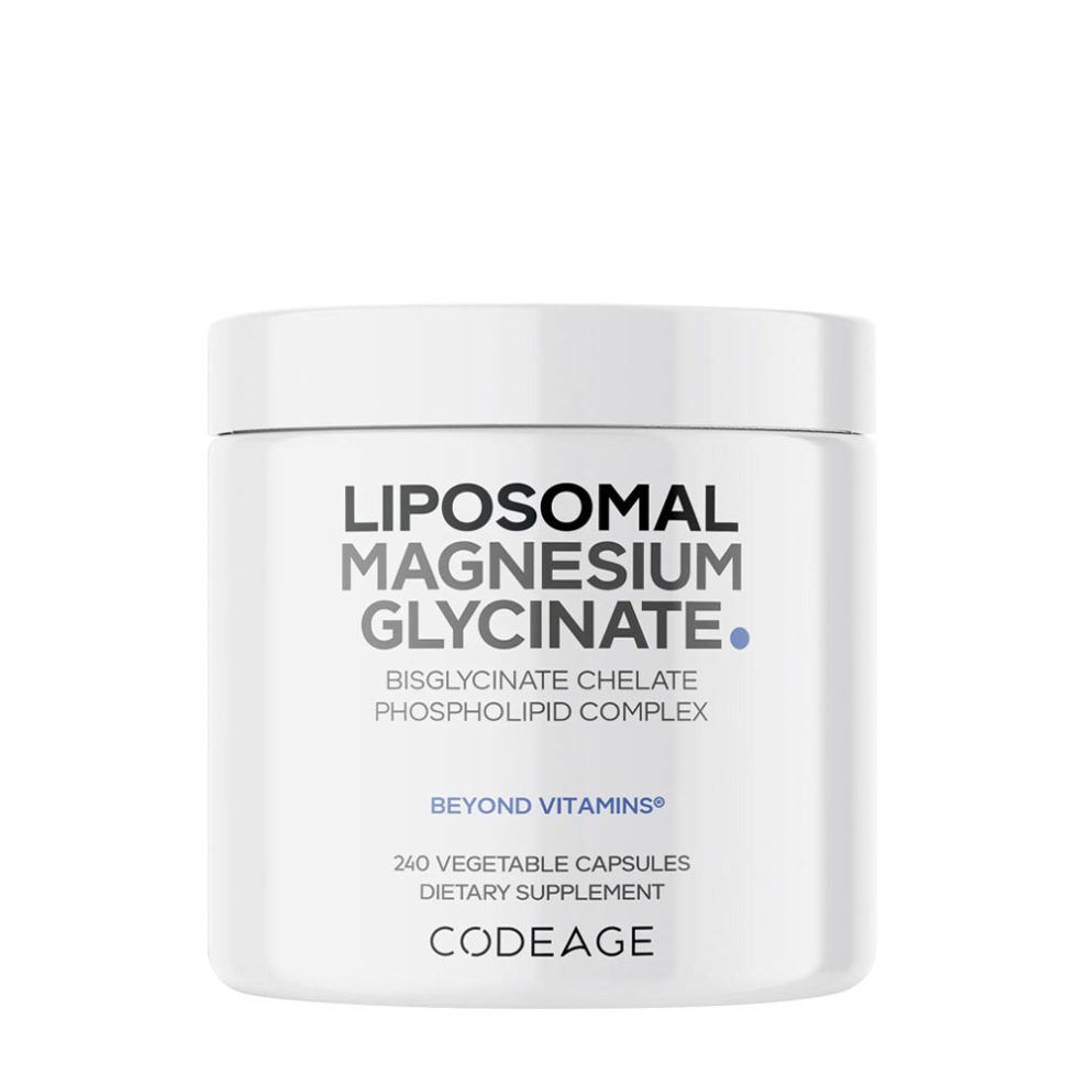 Liposzómás magnézium-glicinát, Codeage Liposomal Magnesium Glycinate, 240 kapszula