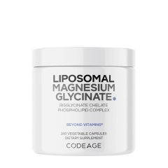 Liposzómás magnézium-glicinát, Codeage Liposomal Magnesium Glycinate, 240 kapszula