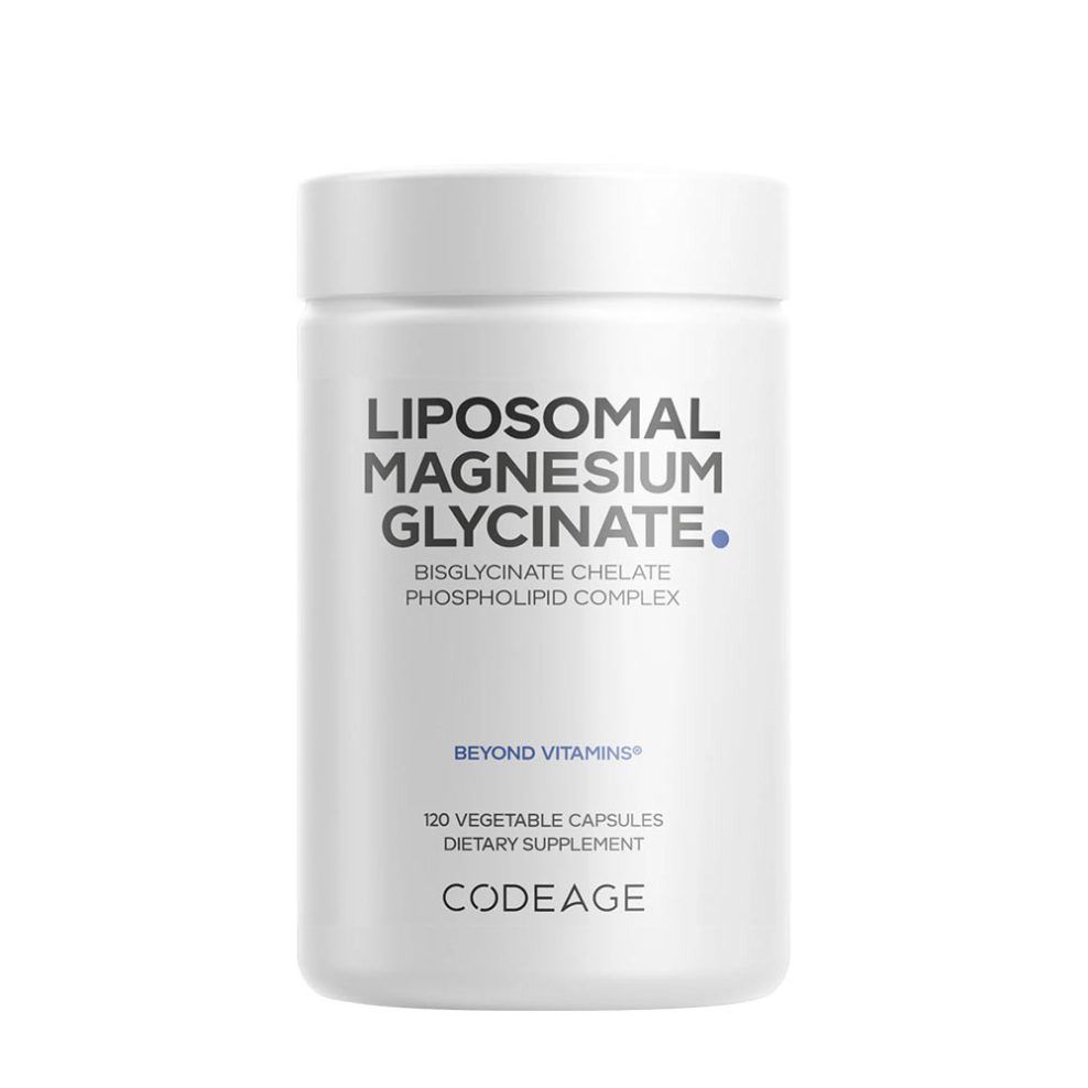 Liposzómás magnézium-glicinát, Codeage Liposomal Magnesium Glycinate Capsules, 120 kapszula
