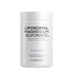 Liposzómás magnézium-glicinát, Codeage Liposomal Magnesium Glycinate Capsules, 120 kapszula