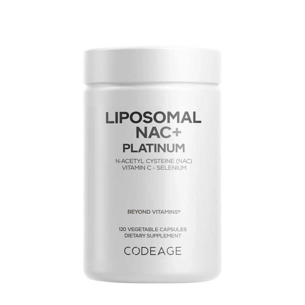 Liposzómás NAC, Codeage Liposomal NAC+ Platinum, 120 kapszula