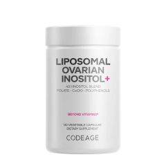 Liposzómás inozitol, Codeage Liposomal Ovarian Inositol+, 120 kapszula