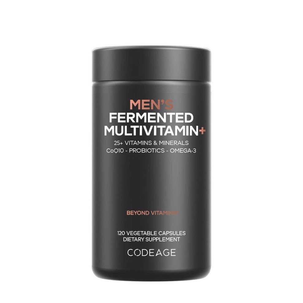 Férfi multivitamin, Codeage Men's Daily Multivitamin+, 120 kapszula
