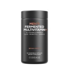 Férfi multivitamin, Codeage Men's Daily Multivitamin+, 120 kapszula