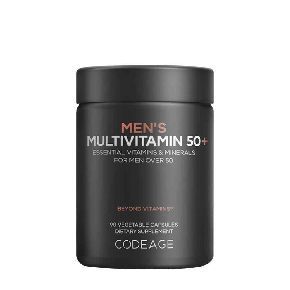 Férfi multivitamin 50+, Codeage Men's Multivitamin 50+, 90 kapszula