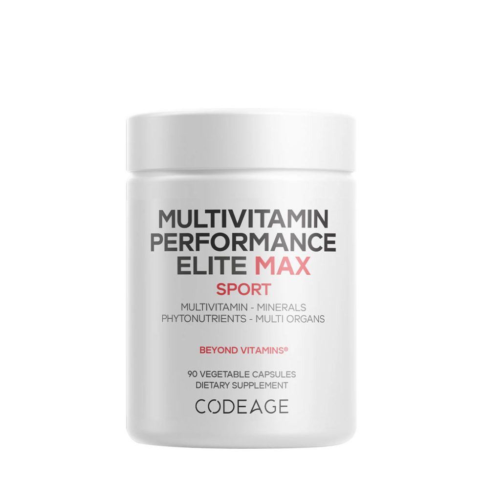 Teljesítményorientált multivitamin, Codeage Multivitamin Performance Elite Max, 90 kapszula