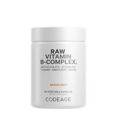 B-vitamin-komplex, Codeage Raw Vitamin B-Complex, 60 kapszula