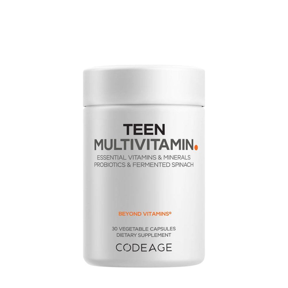 Tinédzser multivitamin, Codeage Teen Multivitamin, 30 kapszula
