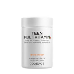 Tinédzser multivitamin, Codeage Teen Multivitamin, 30 kapszula