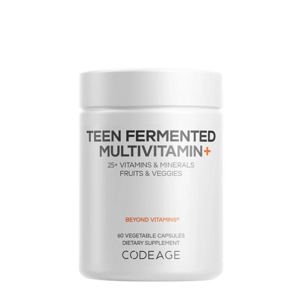 Fermentált multivitamin tinédzsereknek, Codeage Teen's Feremented Multivitamin+, 60 kapszula