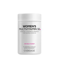 Női multivitamin 50 éves kortól, Codeage Women's Multivitamin 50, 30 kapszula