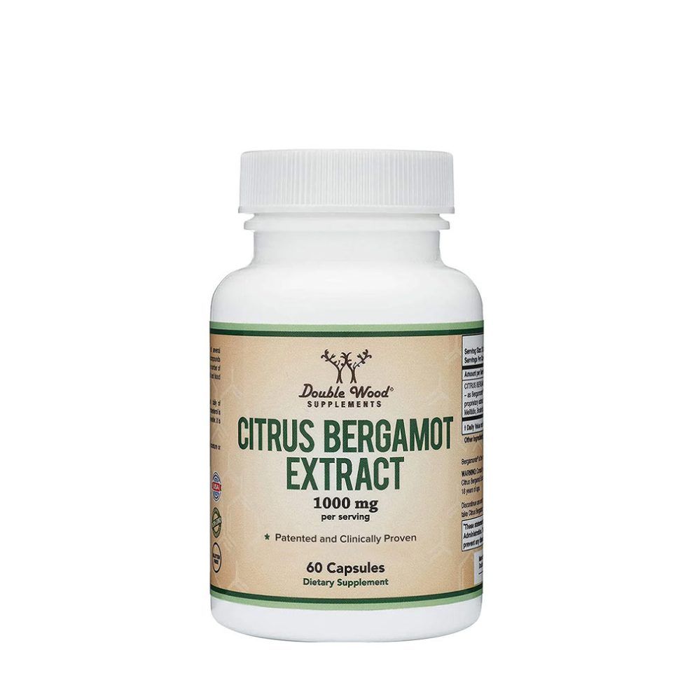 Bergamott-kivonat, Double Wood Supplements Citrus Bergamot Extract, 60 kapszula