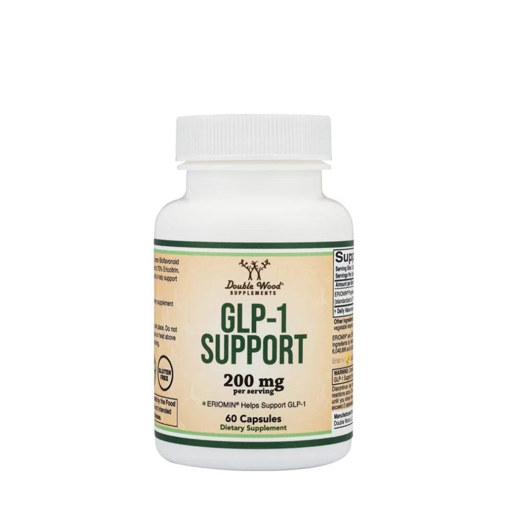 GLP-1 étrend-kiegészítő, Double Wood Supplements GLP-1 Supplement, 60 kapszula
