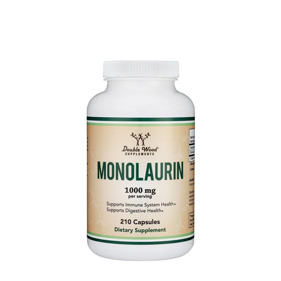 Monolaurin, Double Wood Supplements Monolaurin, 210 kapszula