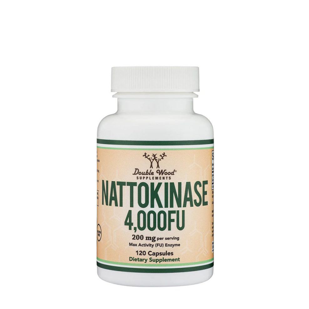 Nattokináz, Double Wood Supplements Nattokinase, 120 kapszula
