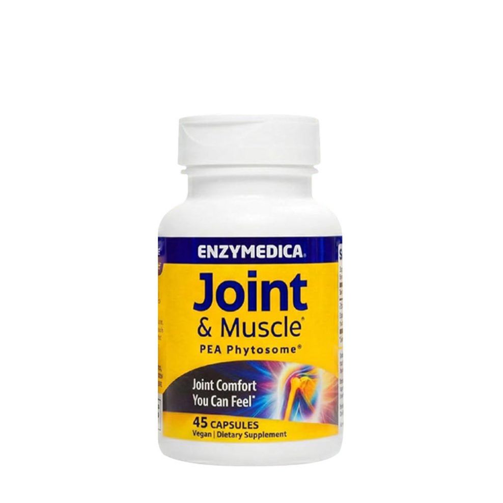 PEA-fitószóma ízület- és izomtámogatásra, Enzymedica Joint & Muscle PEA Phytosome®, 45 kapszula