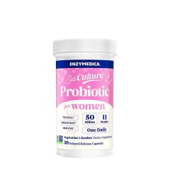 Női probiotikum, Enzymedica SubCulture™ Probiotic for Women, 30 kapszula