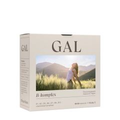 B-vitamin-komplex, GAL B-Complex, 60 kapszula