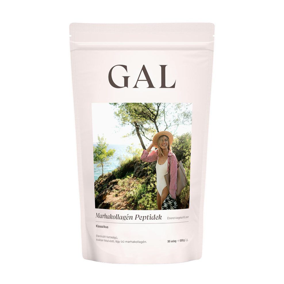 Marhakollagén-peptid, GAL Bovine Collagen Peptides, 300 g