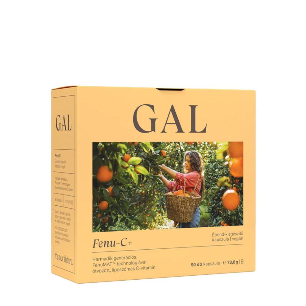 Görögszénamag-kivonat C-vitaminnal, GAL Fenu-C+, 90 kapszula