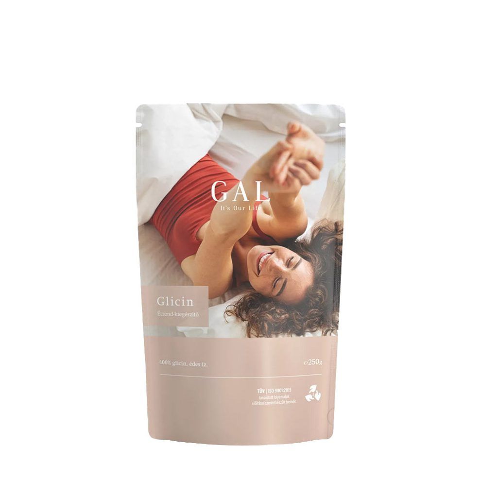 Glicin por, GAL Glycine Powder, 250 g