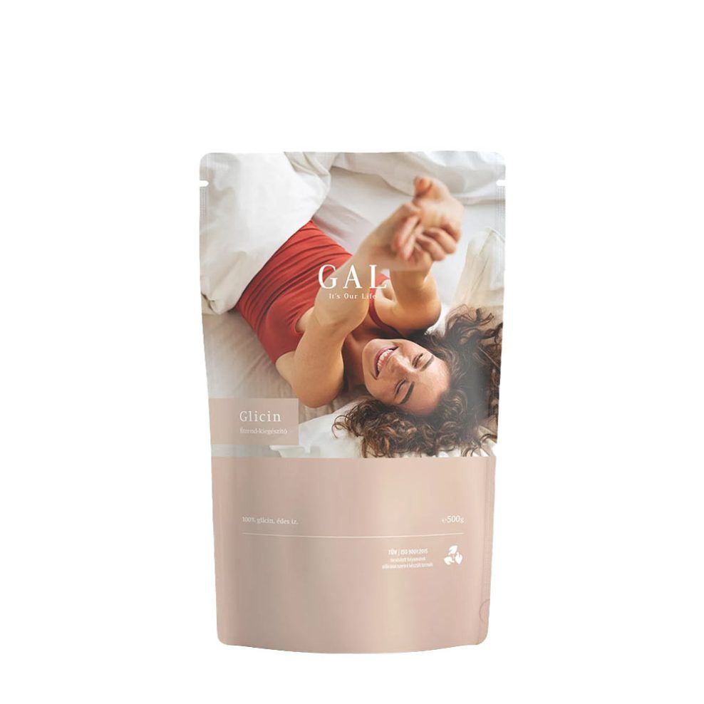 Glicin por, GAL Glycine Powder, 500 g