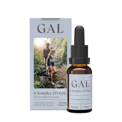 K-vitamin-komplex D3-vitaminnal, GAL K-komplex + D3 Forte, 20 ml