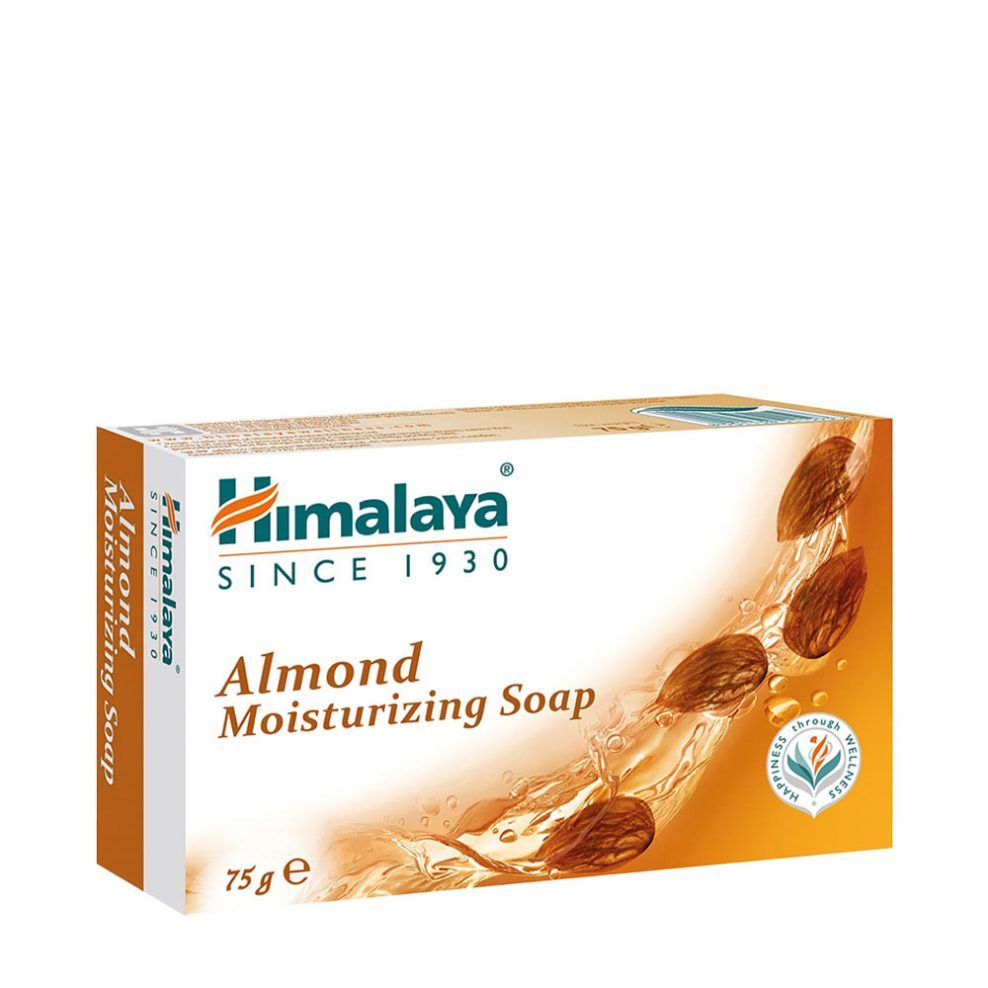 Mandulaolajos hidratáló szappan, Himalaya Almond Moisturizing Soap, 75 g